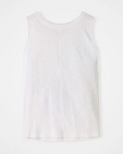 Organic Cotton Pleat Back Tank -Celtic & Co 189084