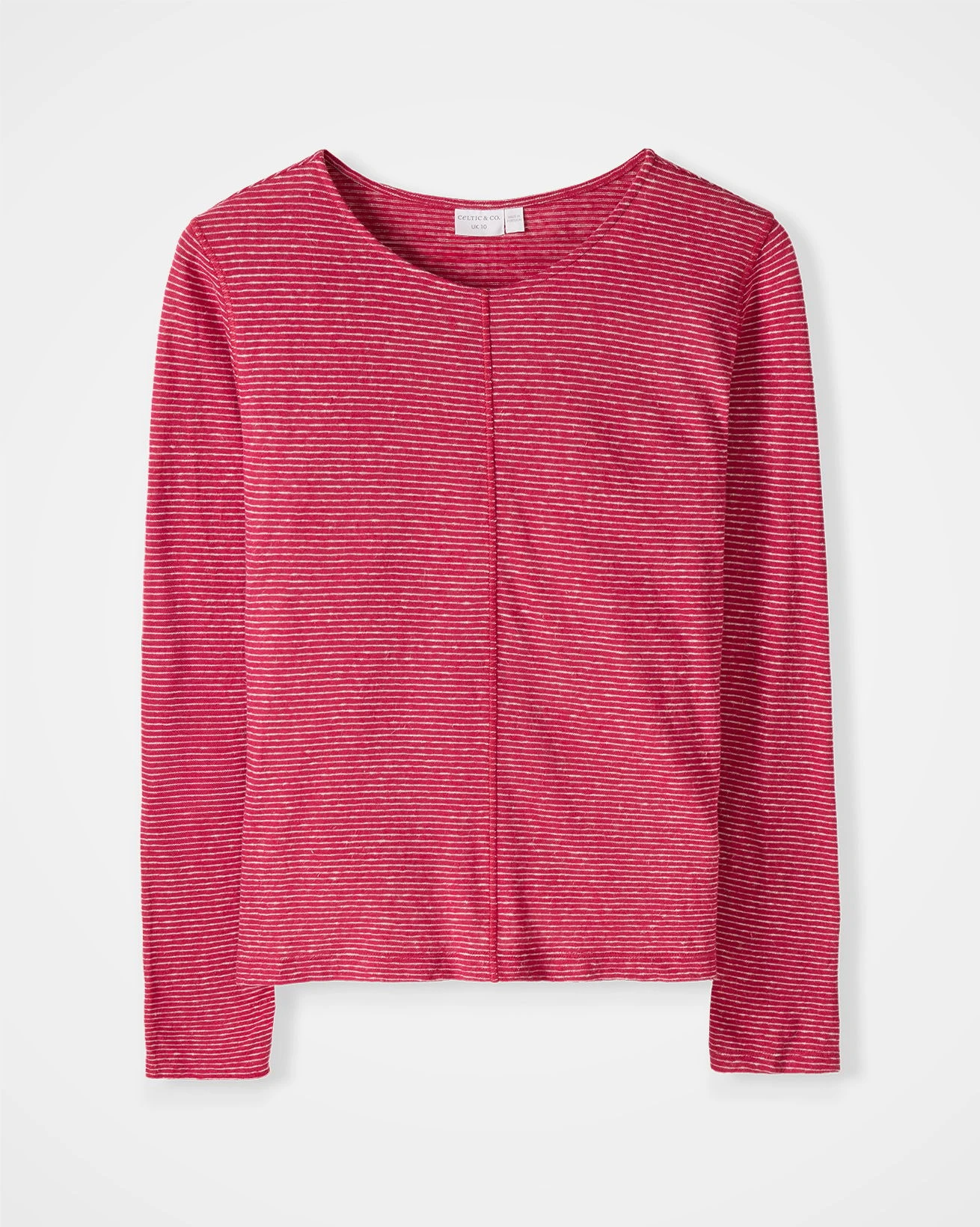 Linen Blend Long Sleeve T Shirt 4 Linen Blend Long Sleeve T Shirt - Image 2