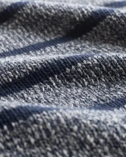 Organic Cotton Yarn Twist Breton Sweater -Celtic & Co 189158