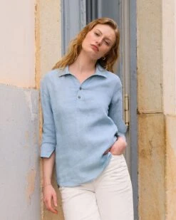 Linen Polo Shirt -Celtic & Co 190484