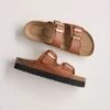 Mid Form Double Buckle Sandals 2 Mid Form Double Buckle Sandals -Celtic & Co 190495
