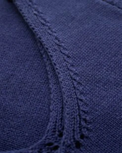 Organic Cotton Knitted V Neck Sleeveless Top -Celtic & Co 190620