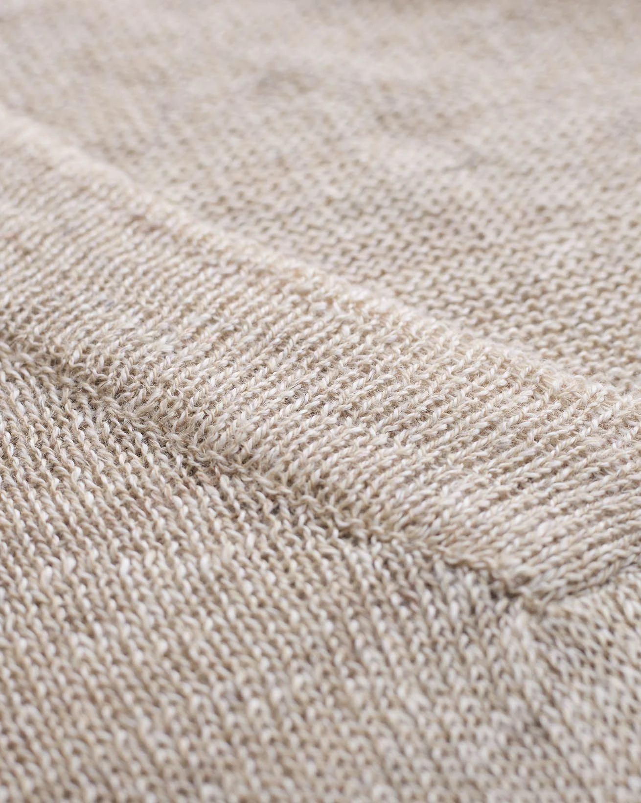 Linen Blend V Neck Slouch Knitted Top 8 Linen Blend V Neck Slouch Knitted Top - Image 6