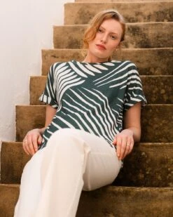 Organic Cotton Grown On Sleeve T Shirt