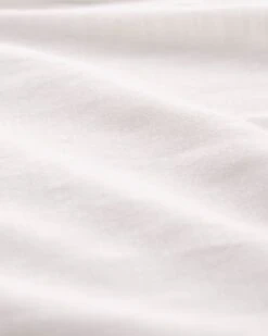 Organic Cotton Trim Detail Boat Neck Top -Celtic & Co 191363