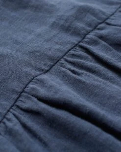 Pure Linen Embroidered Sleeveless Midi Dress -Celtic & Co 191375