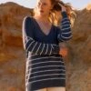 Merino V Neck Sweater 2 Merino V Neck Sweater -Celtic & Co 193753