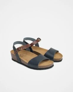 Low Wedge Ankle Strap Sandals -Celtic & Co 195620