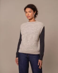 British Wool Stitch Tank -Celtic & Co 196533