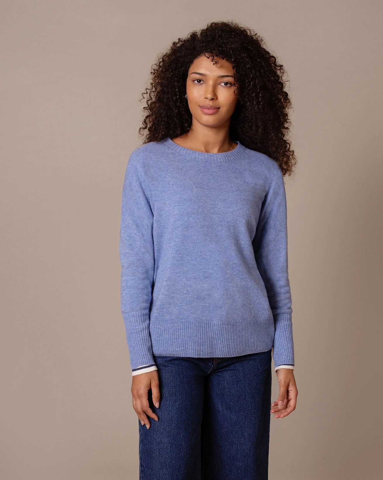 Lambswool Crew Neck Sweater 4 Lambswool Crew Neck Sweater - Image 2