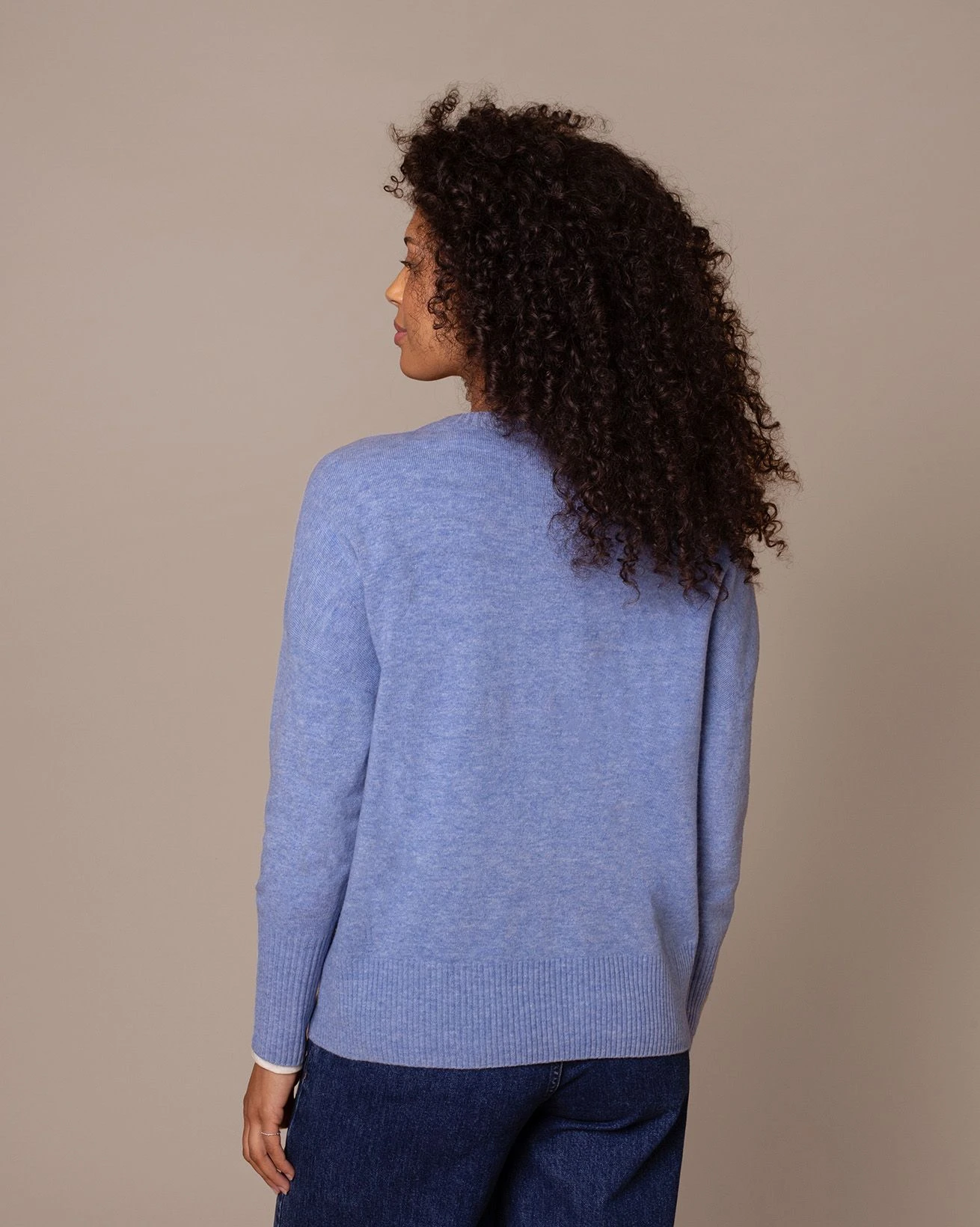 Lambswool Crew Neck Sweater 5 Lambswool Crew Neck Sweater - Image 3