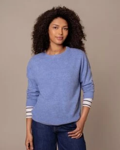 Lambswool Crew Neck Sweater 10 Lambswool Crew Neck Sweater -Celtic & Co 196811