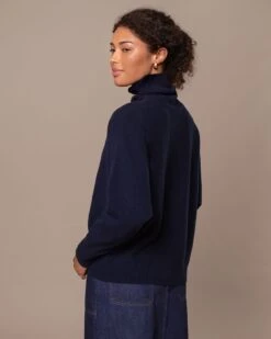 Lambswool Roll Neck Dolman Sweater -Celtic & Co 196823