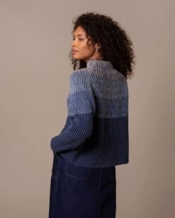 Faded Funnel Neck Sweater -Celtic & Co 196860