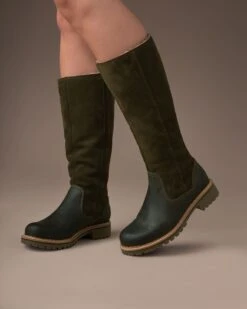 Waterproof Shearling Lined Tall Boots -Celtic & Co 196935