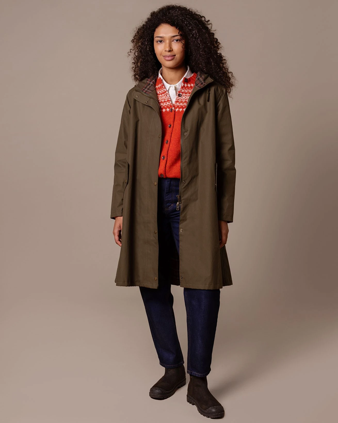 Pleat Back Coat 5 Pleat Back Coat - Image 3