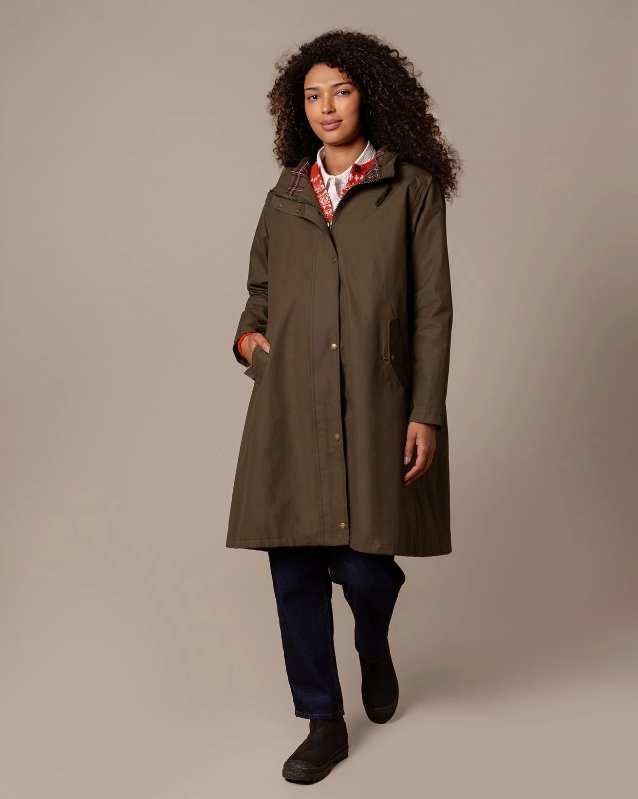 Pleat Back Coat 6 Pleat Back Coat - Image 4