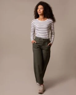 Wide Leg Cropped Pants