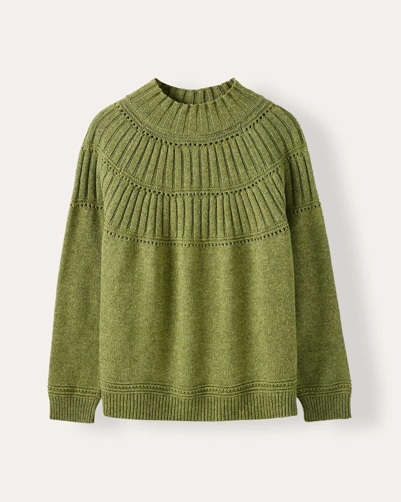 Textured Yoke Sweater 4 Textured Yoke Sweater - Image 2