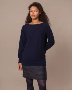 Supersoft Slash Neck Sweater