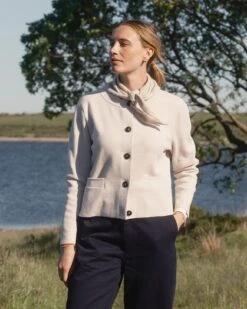 Organic Cotton Boxy Cardigan