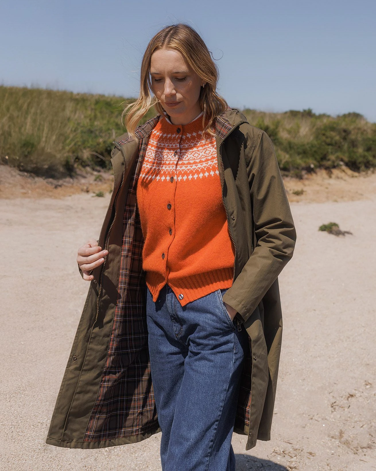 Pleat Back Coat 3 Pleat Back Coat