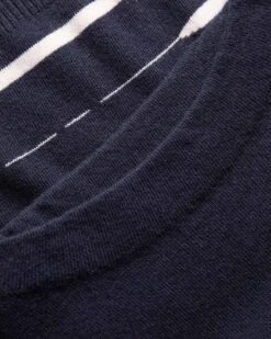 Tide Stripe Boat Neck Sweater -Celtic & Co 197866