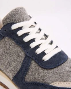 Wool Panel Sneakers -Celtic & Co 197878