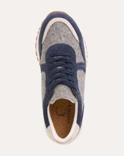 Wool Panel Sneakers -Celtic & Co 197880