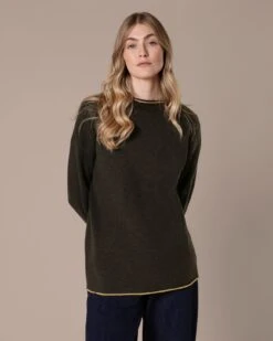 Felted Funnel Neck Sweater 11 Felted Funnel Neck Sweater -Celtic & Co 199875