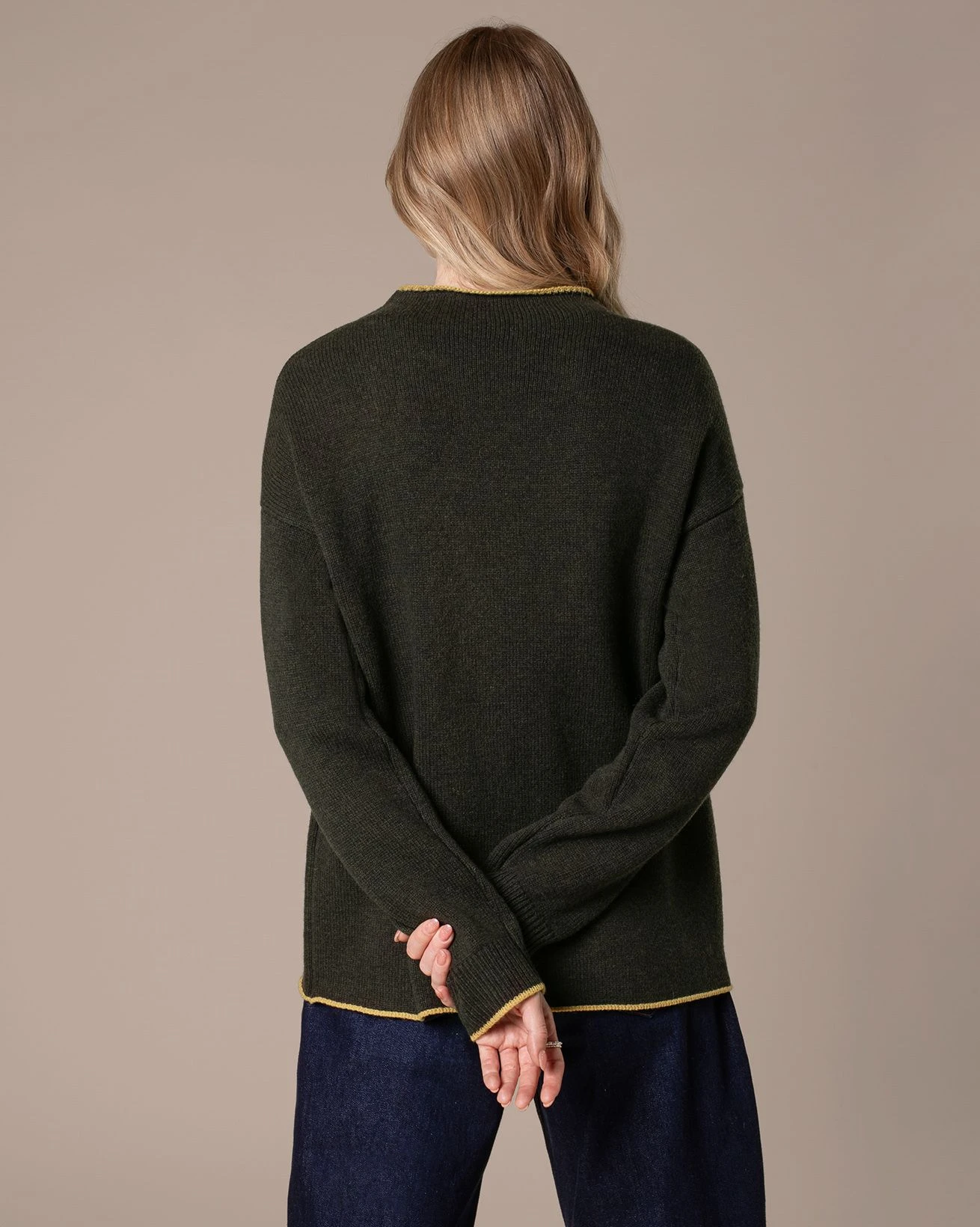 Felted Funnel Neck Sweater 5 Felted Funnel Neck Sweater - Image 3