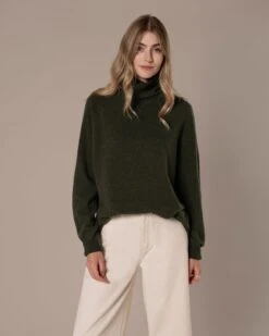 Supersoft Slouch Turtleneck Sweater -Celtic & Co 199901