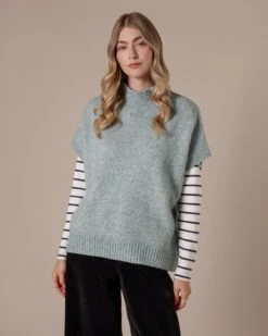 Woolly Funnel Neck Top -Celtic & Co 199993