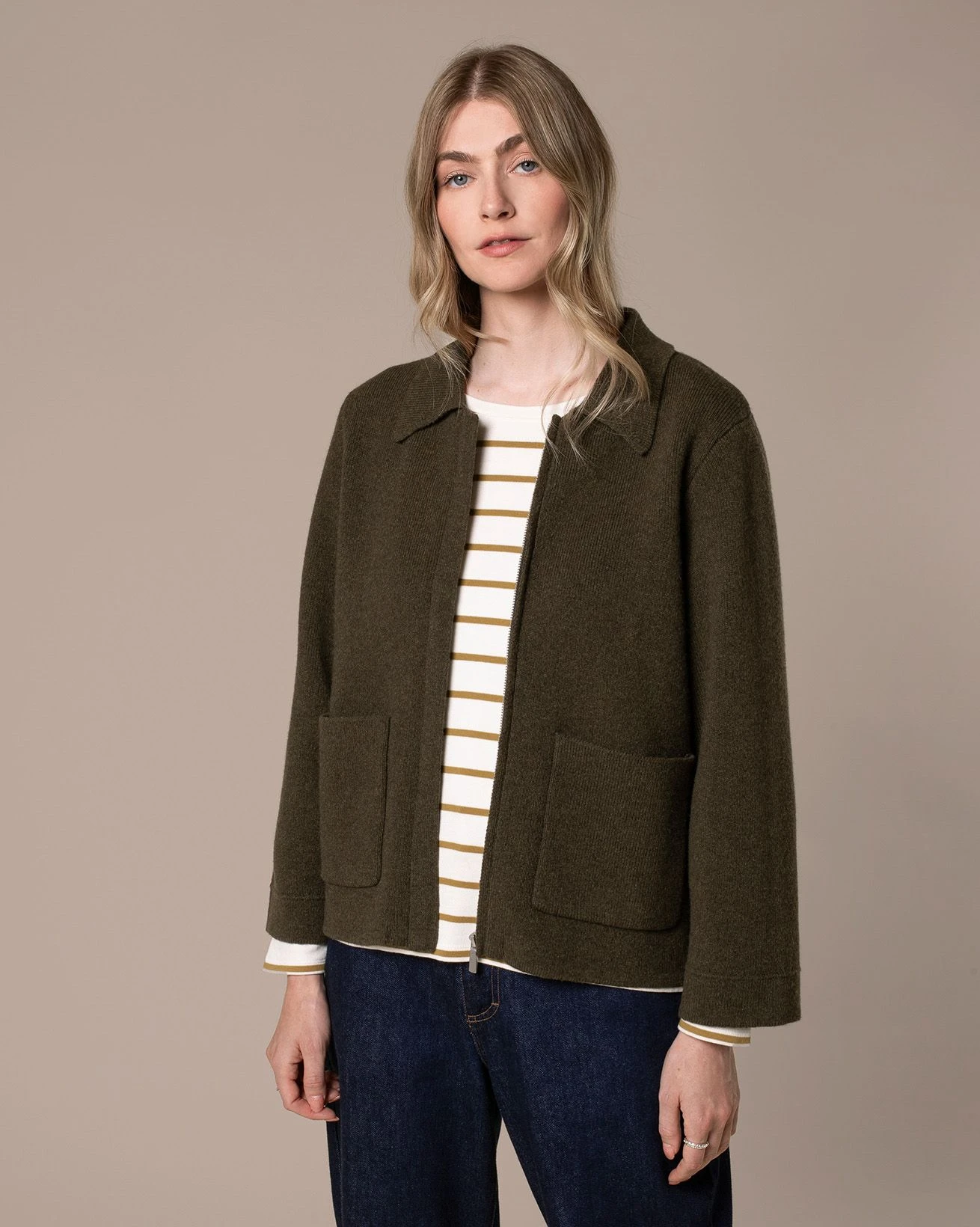 Overwashed Bomber Jacket 7 Overwashed Bomber Jacket - Image 5