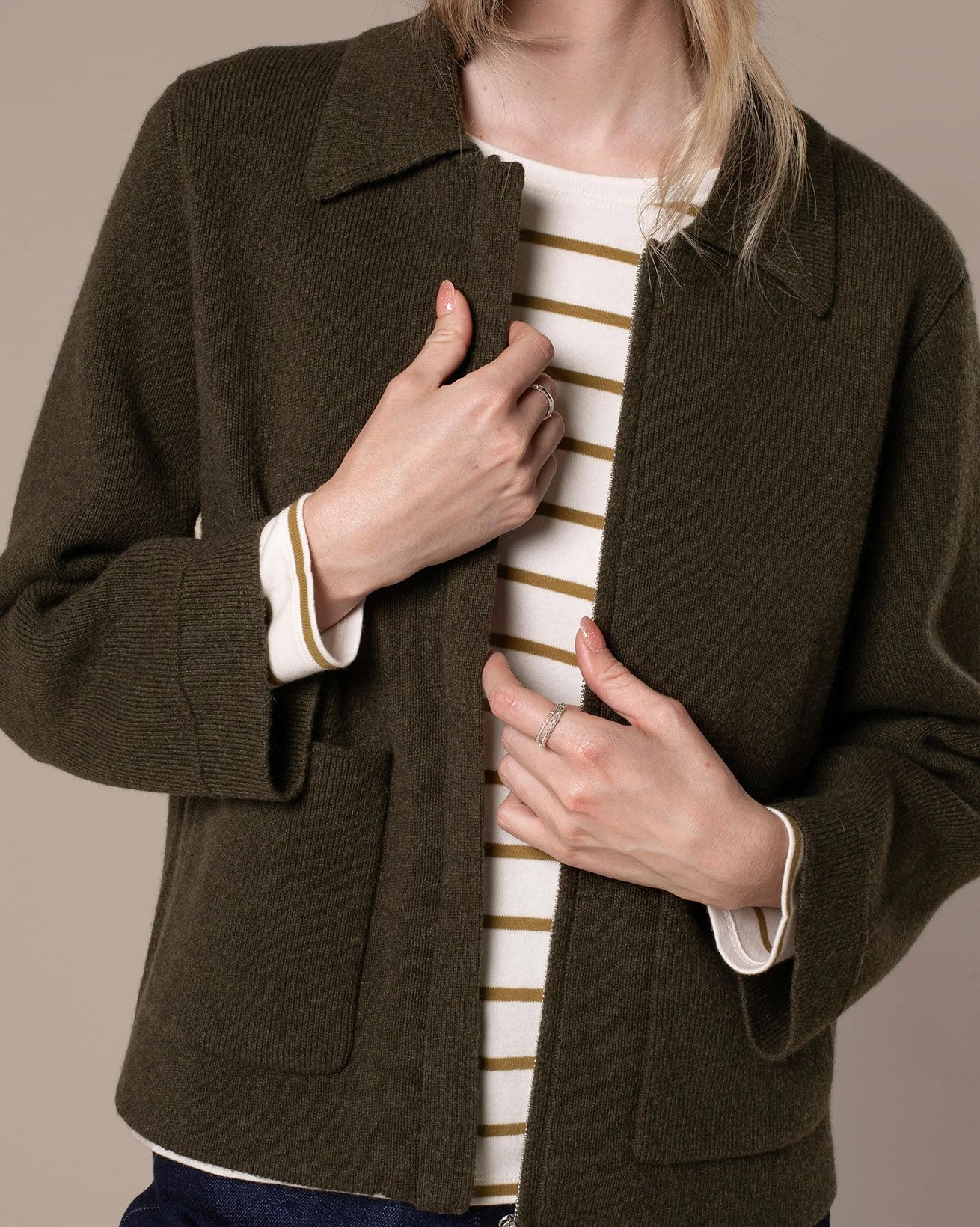 Overwashed Bomber Jacket 4 Overwashed Bomber Jacket - Image 2