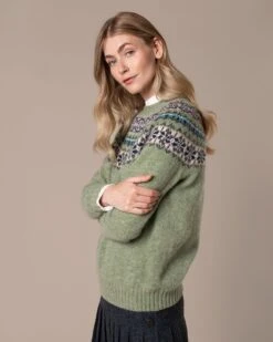 Harley Of Scotland Highlands Crew Neck Sweater -Celtic & Co 200083