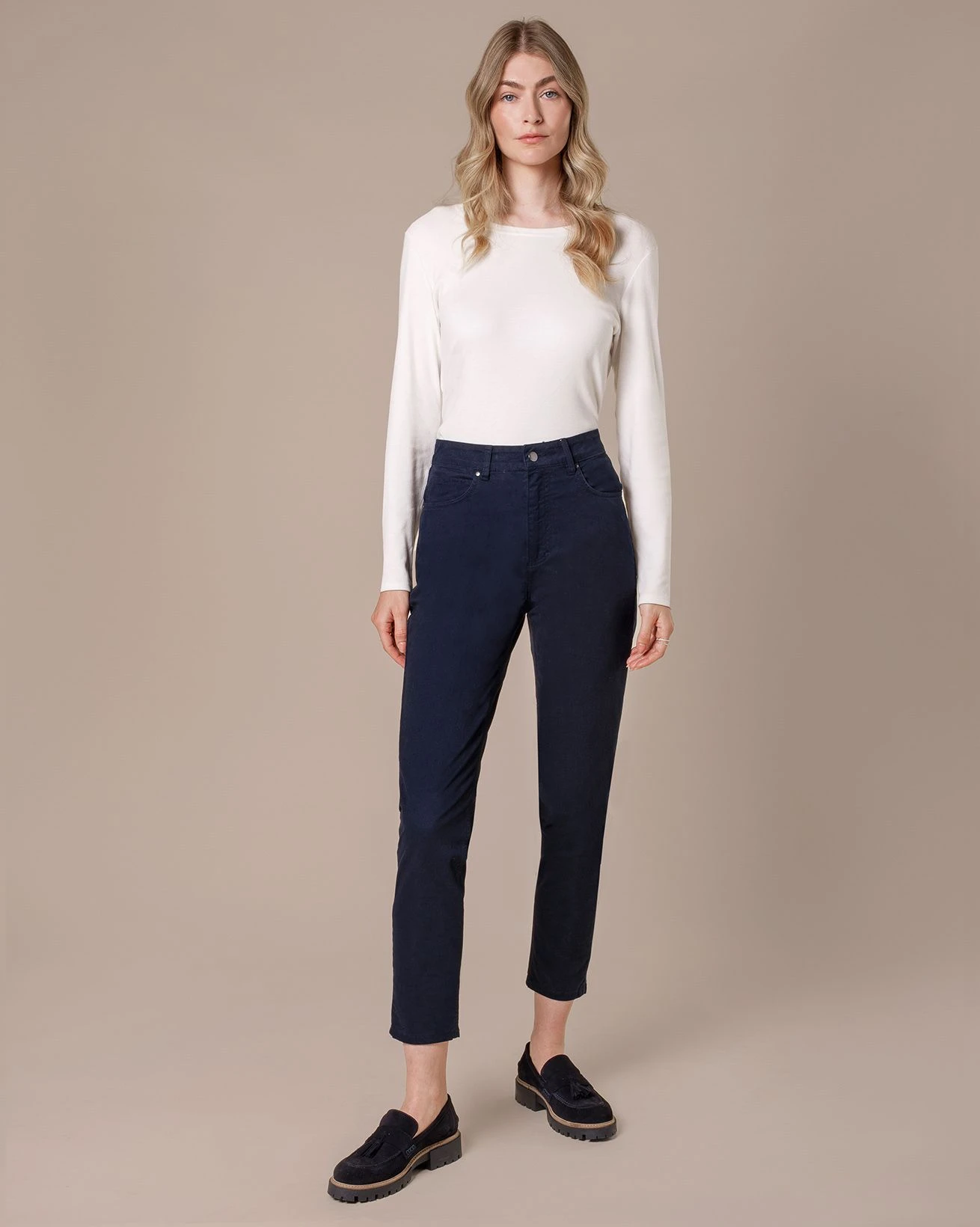 Stretch Twill Slim Leg Pants 4 Stretch Twill Slim Leg Pants - Image 2