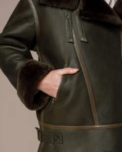 Sheepskin Aviator Jacket -Celtic & Co 200139