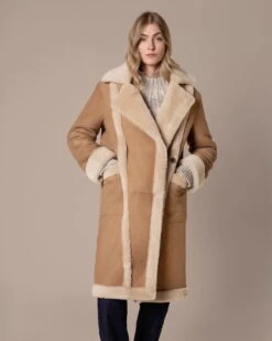 Exposed Wool Detail Coat 11 Exposed Wool Detail Coat -Celtic & Co 200152