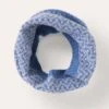 Lambswool Ripple Fair Isle Snood -Celtic & Co 200274