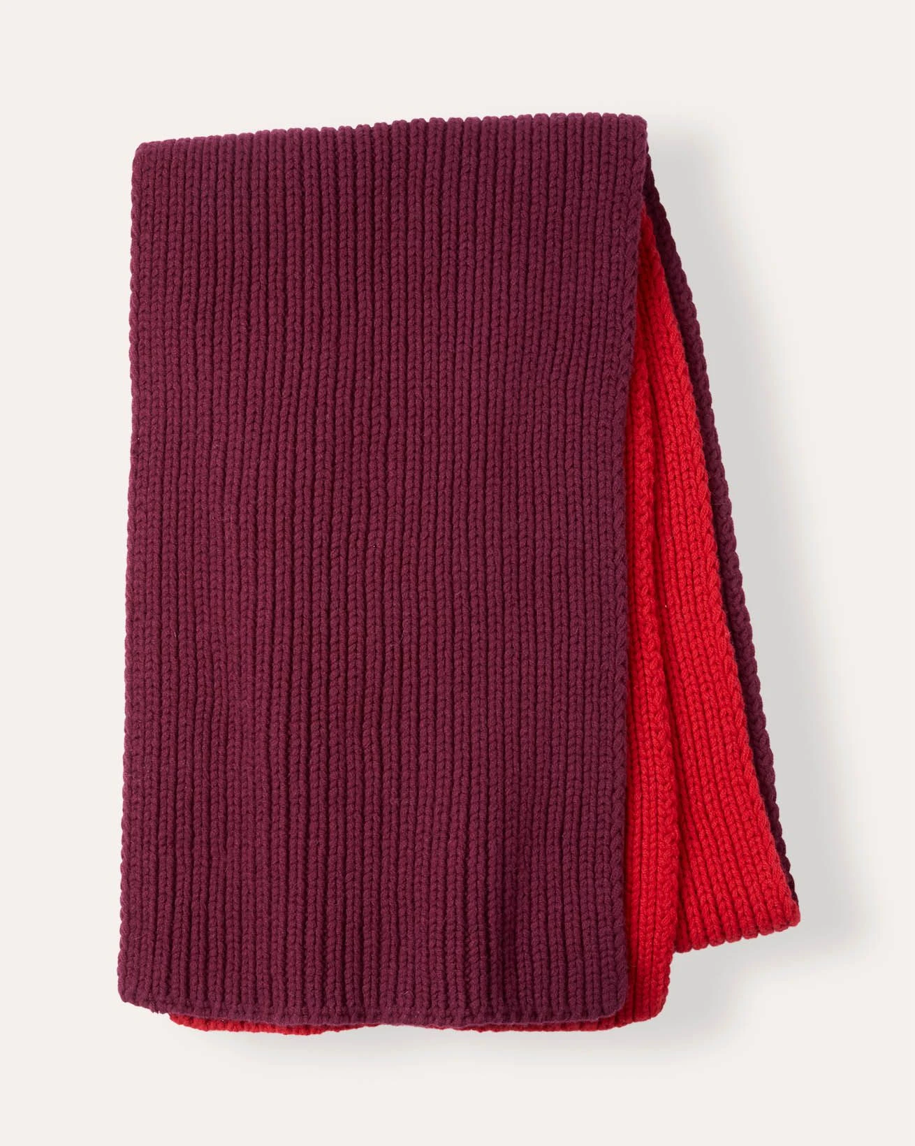 Lambswool Colourblock Scarf 4 Lambswool Colourblock Scarf - Image 2