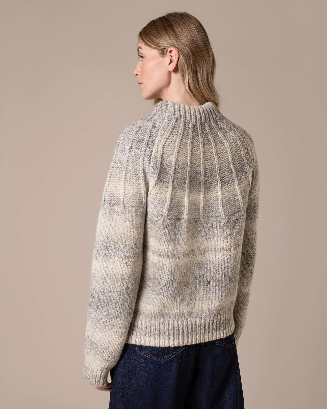 Sunbeam Stitch Yoke Sweater 7 Sunbeam Stitch Yoke Sweater - Image 5