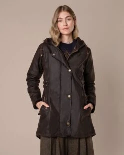 Waxed Riding Coat