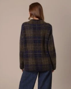 Mohair Check Tunic -Celtic & Co 203978