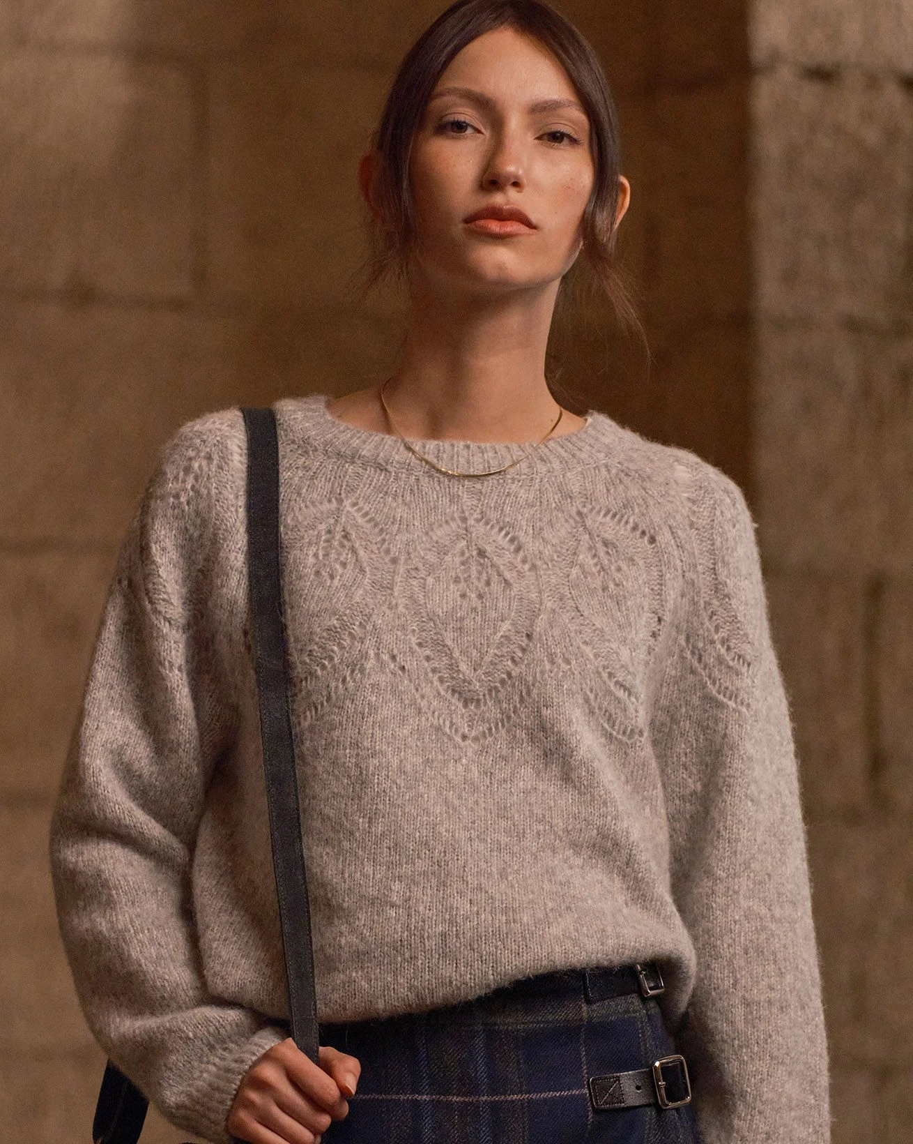 Leaf Yoke Sweater 3 Leaf Yoke Sweater