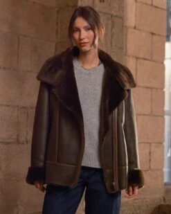 Sheepskin Aviator Jacket