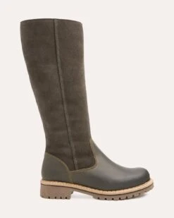 Waterproof Shearling Lined Tall Boots -Celtic & Co 204212