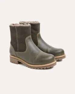 Waterproof Shearling Lined Ankle Boots 12 Waterproof Shearling Lined Ankle Boots -Celtic & Co 204217