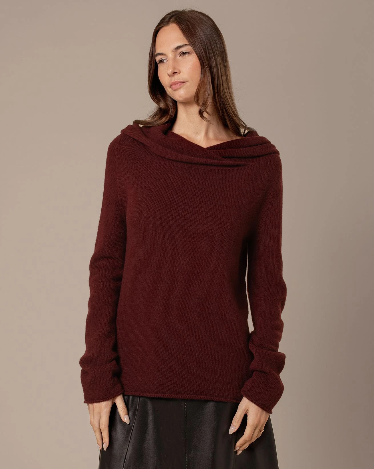 Supersoft Collared Slouch Sweater 3 Supersoft Collared Slouch Sweater