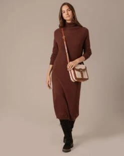 Supersoft Turtleneck Dress